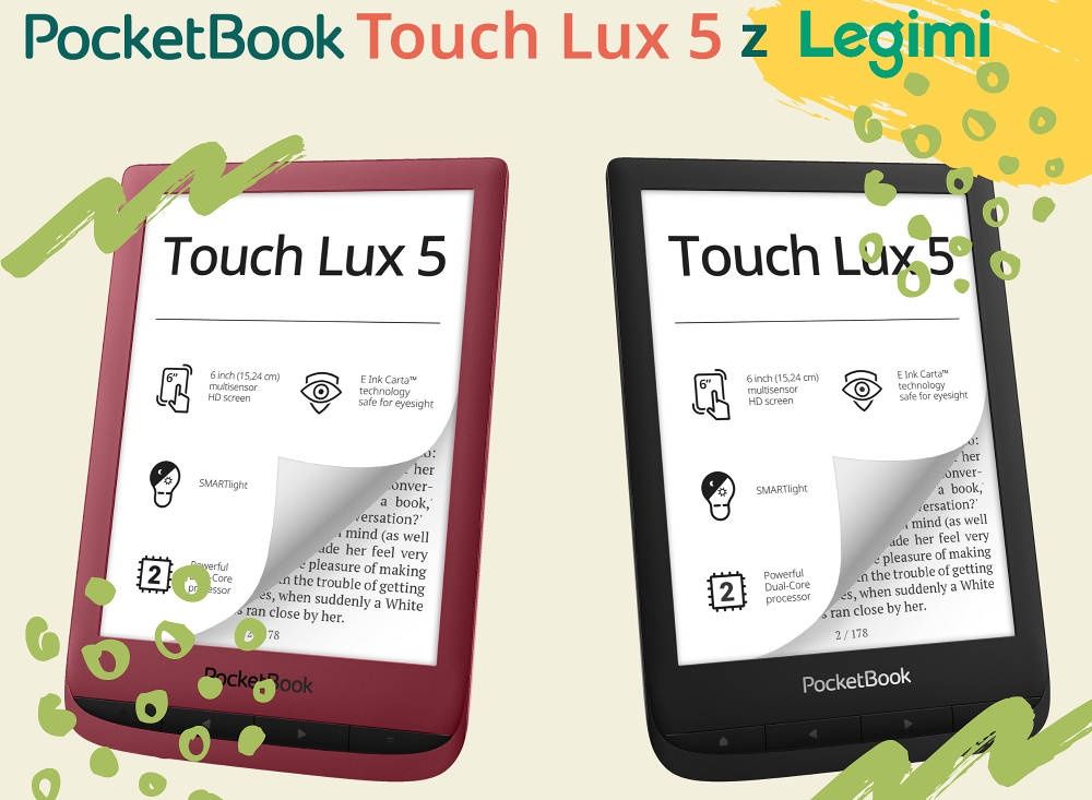 PocketBook Touch Lux 5 czytnik