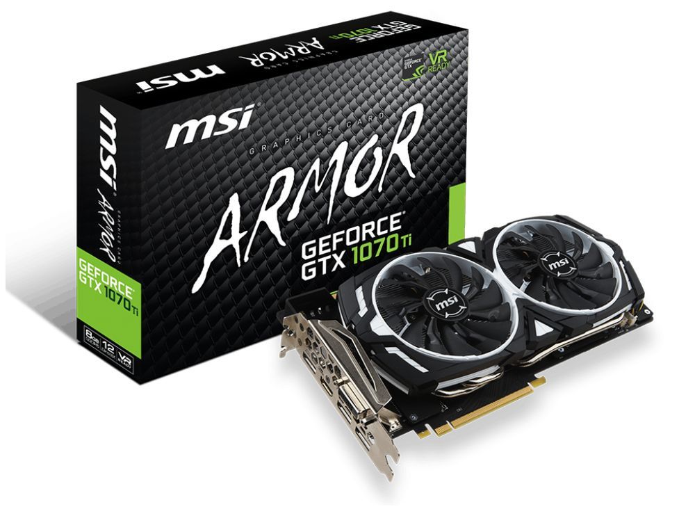 MSI GeForce GTX 1070 Ti ARMOR 8G