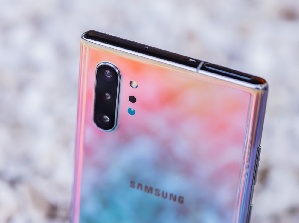 Samsung Galaxy Note 10+ tylna scianka i aparaty