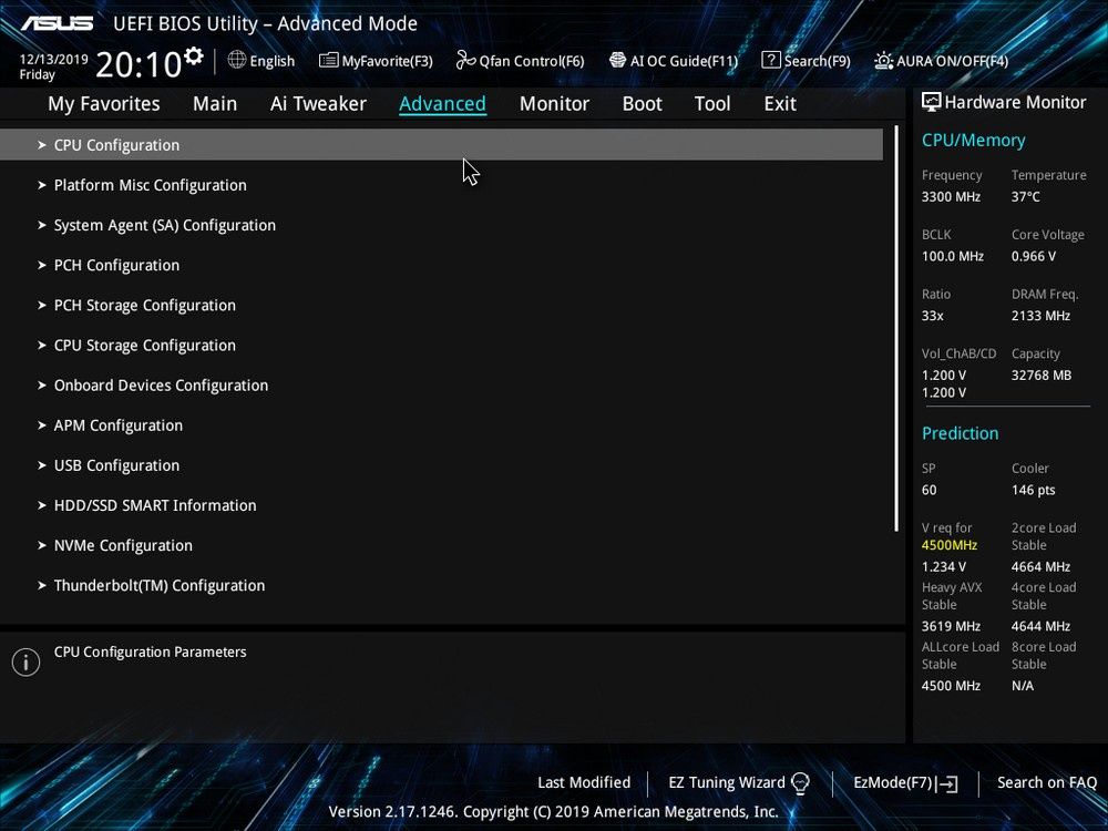 ASUS Prime X299 Edition 30 - UEFI BIOS 5