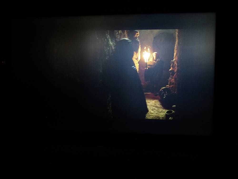 LG 55SM9800 - screen z filmu