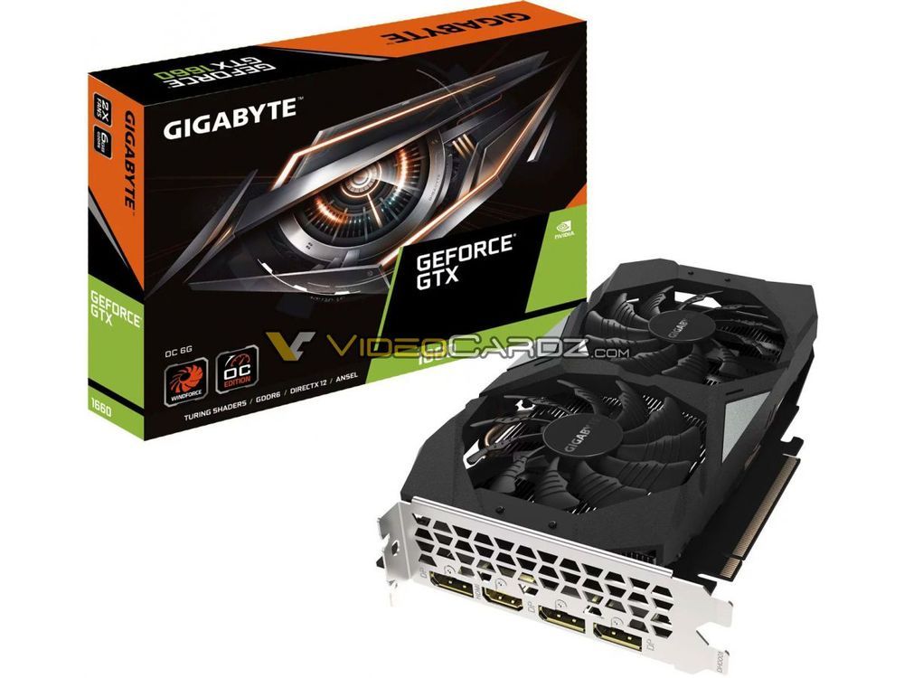 Gigabyte GeForce GTX 1660 OC 6G