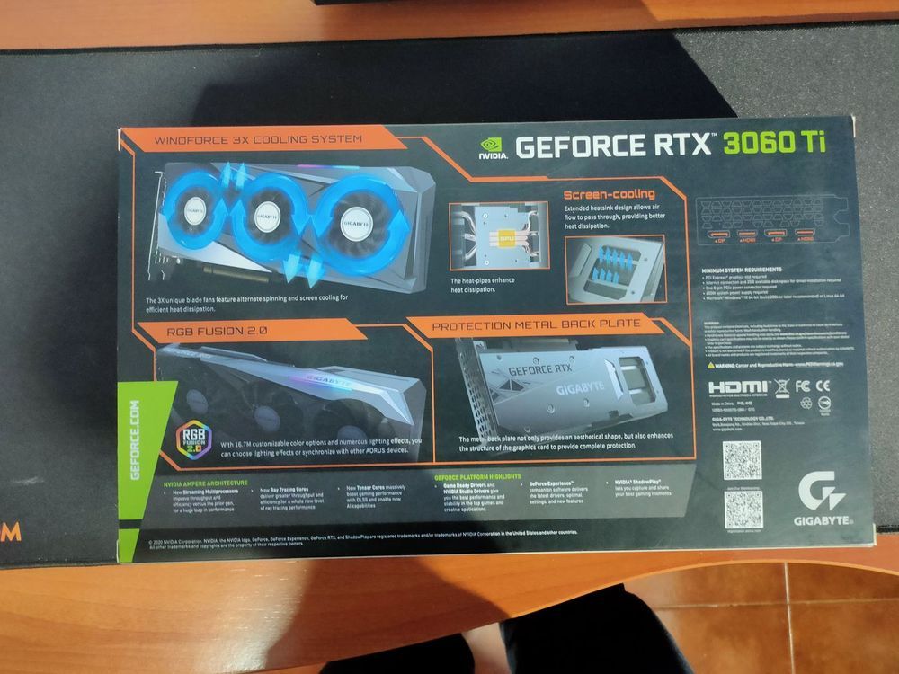 Gigabyte GeForce RTX 3060 Ti GAMING OC