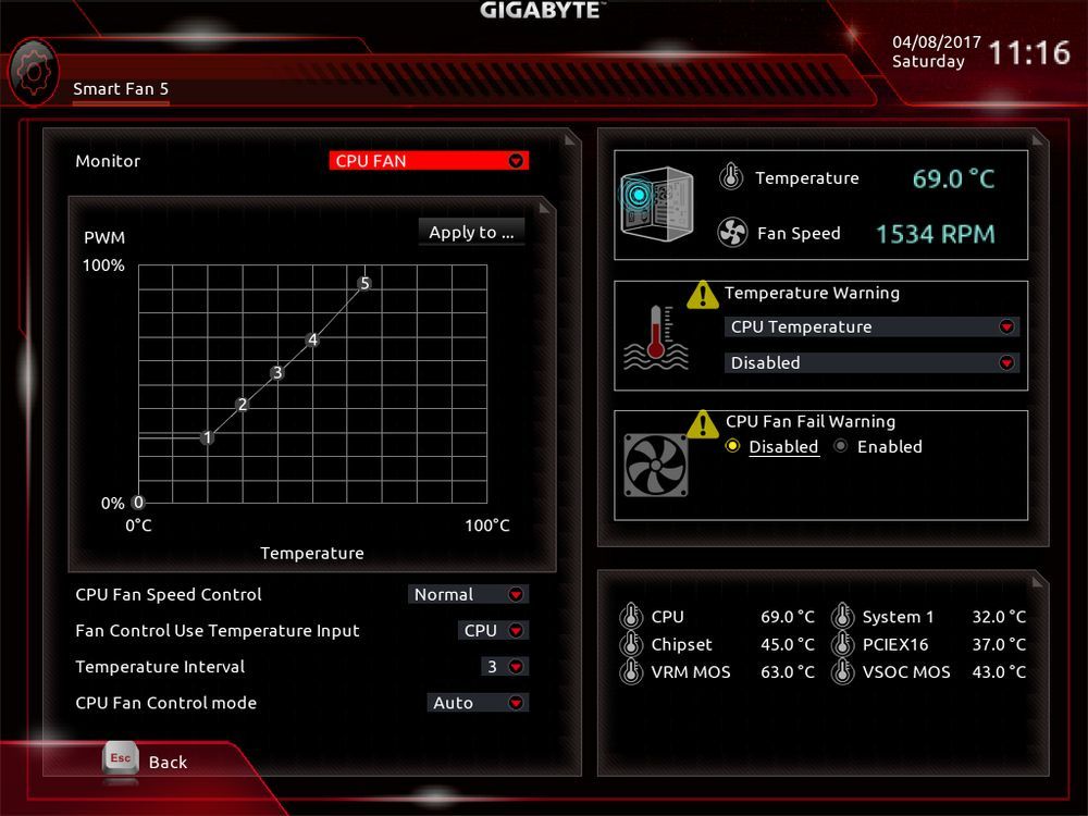 Gigabyte GA-AB350-Gaming 3 - UEFI