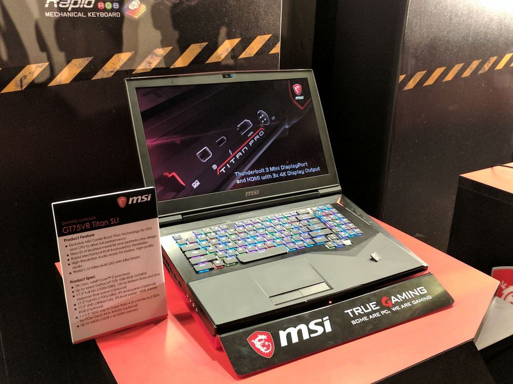 MSI GT75VR Titan