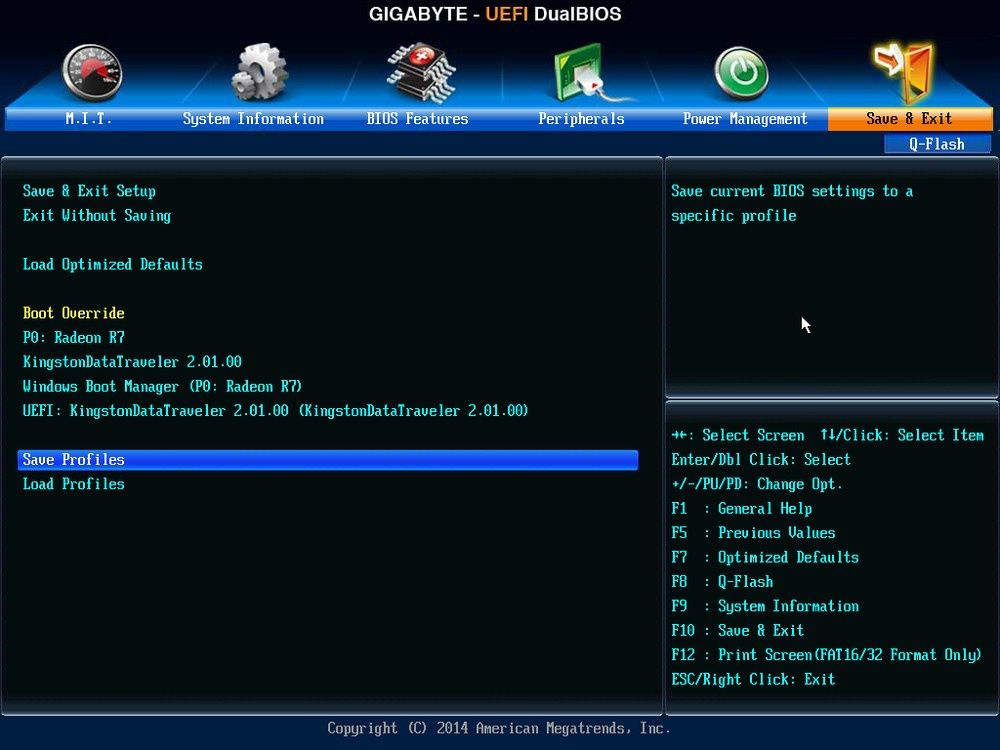 Gigabyte GA-990FX-Gaming - UEFI DualBIOS