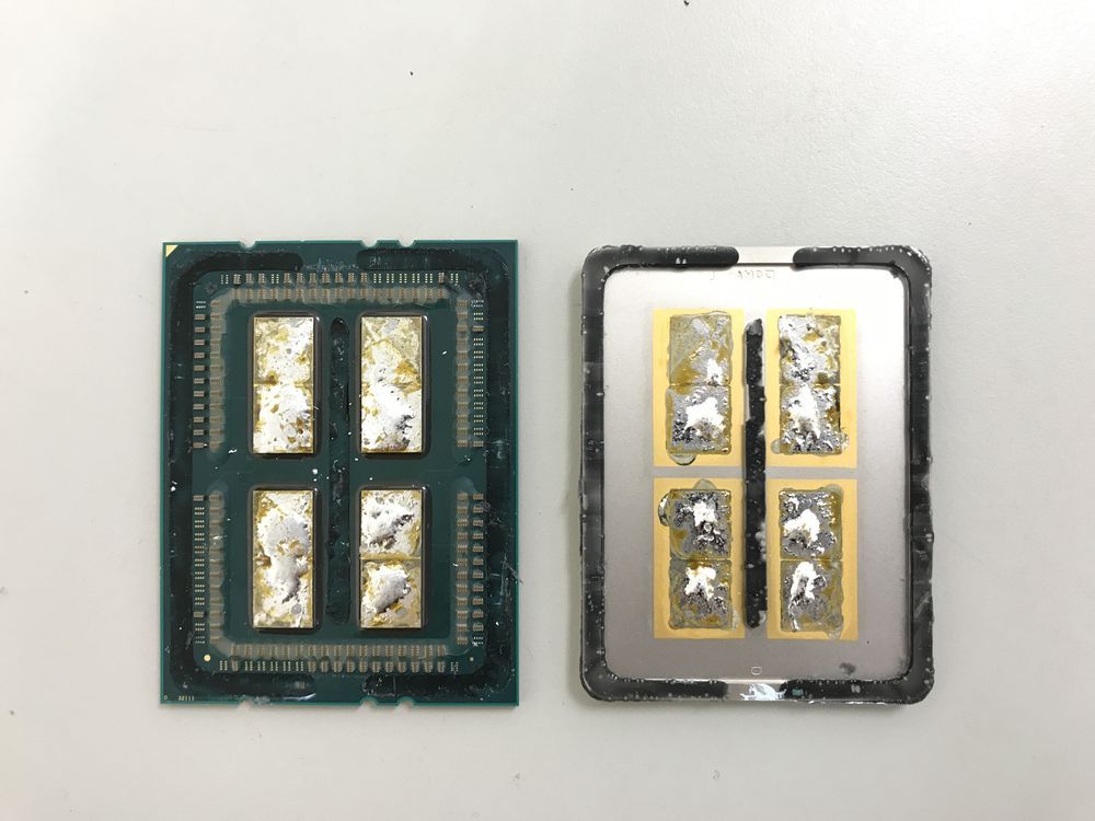 AMD Ryzen Threadripper 1950X - delidding