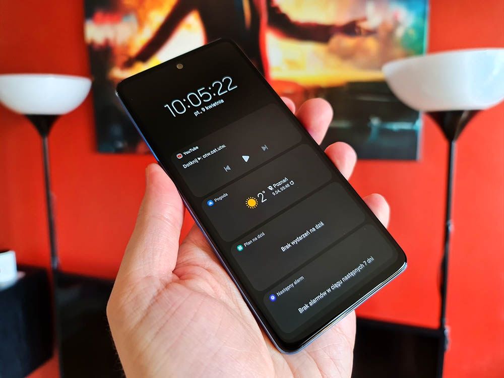 Galaxy A52 5G - always on display