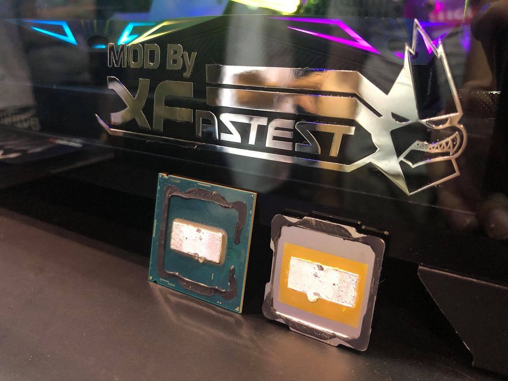 Intel Core i9-9900K delidding