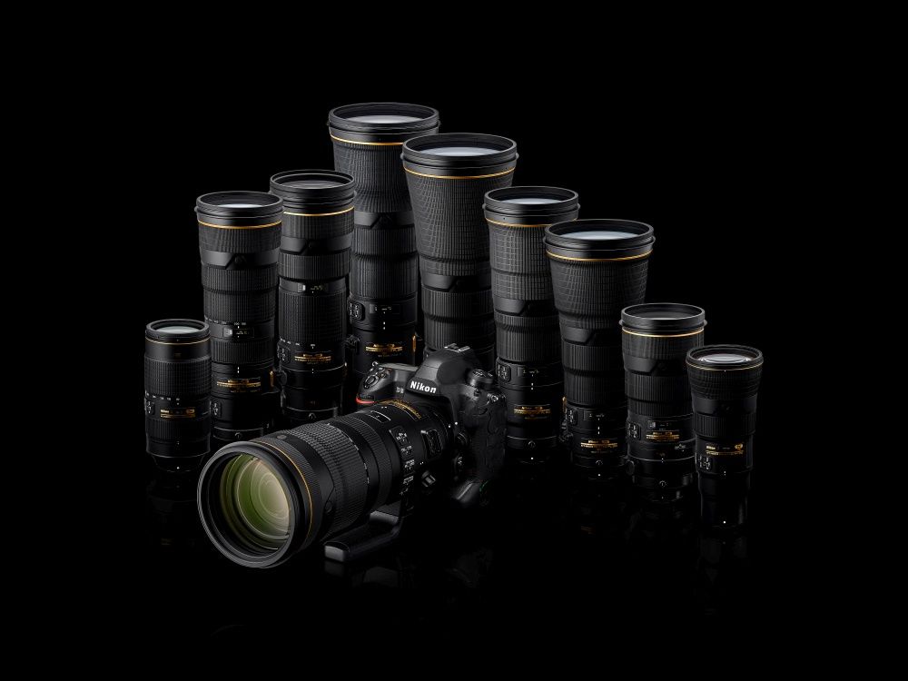 Nikon D6 obiektywy