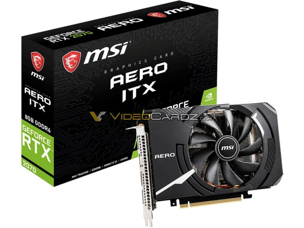 MSI GeForce RTX 2070 Aero ITX