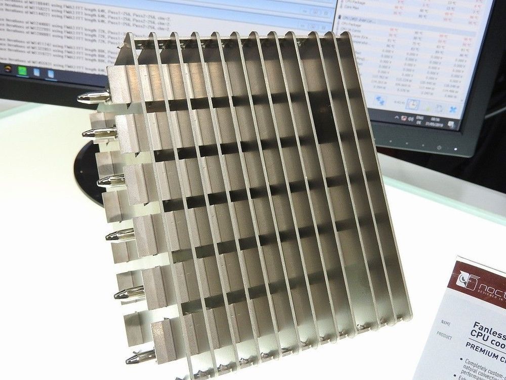 Noctua - prototyp pasywnego coolera CPU