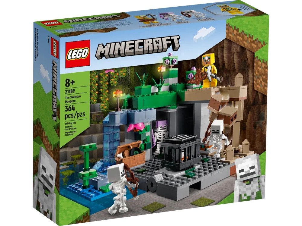 LEGO Minecraft 21189 Loch szkieletów