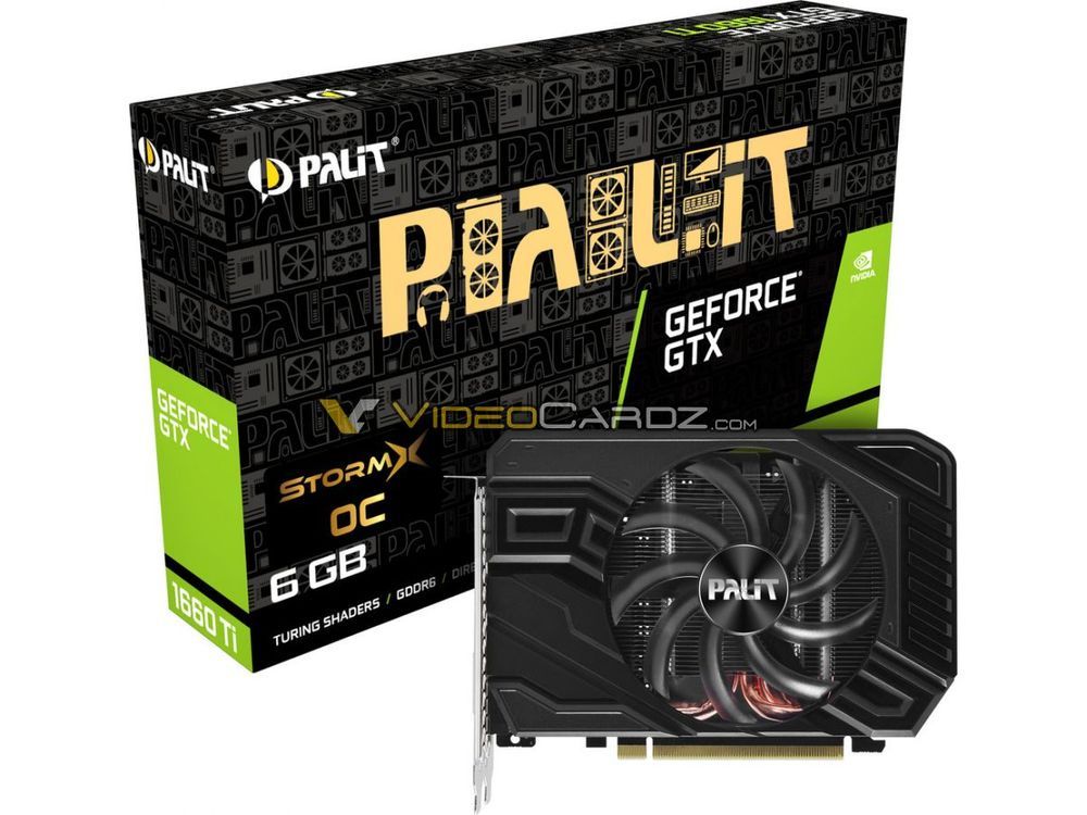 Palit GeForce GTX 1660 Ti StormX OC
