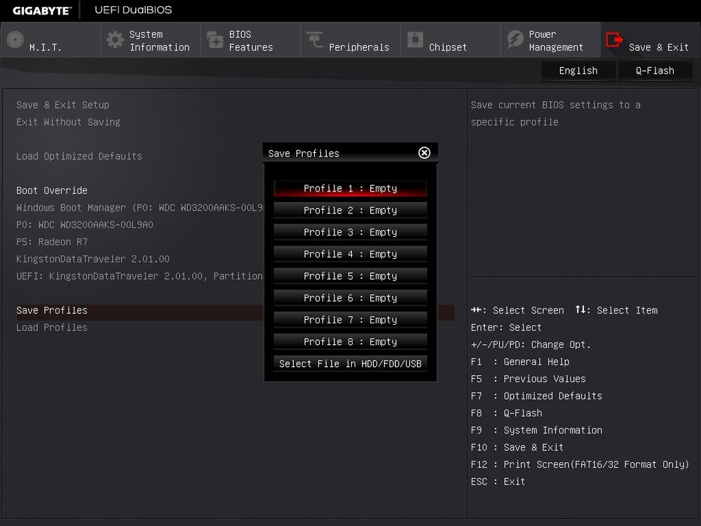 Gigabyte GA-Z170-Gaming K3 - UEFI DualBIOS