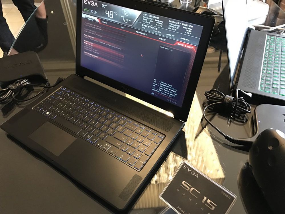 EVGA SC15 laptop