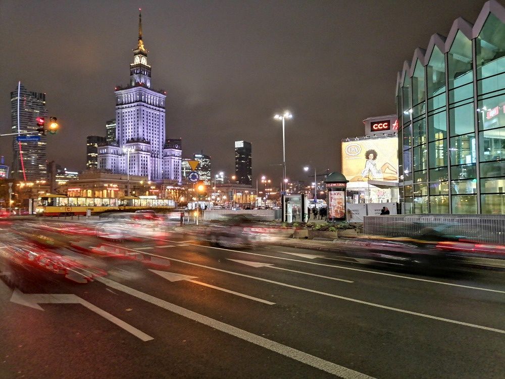 Honor 9X zdjęcie wieczorem tryb Nocne