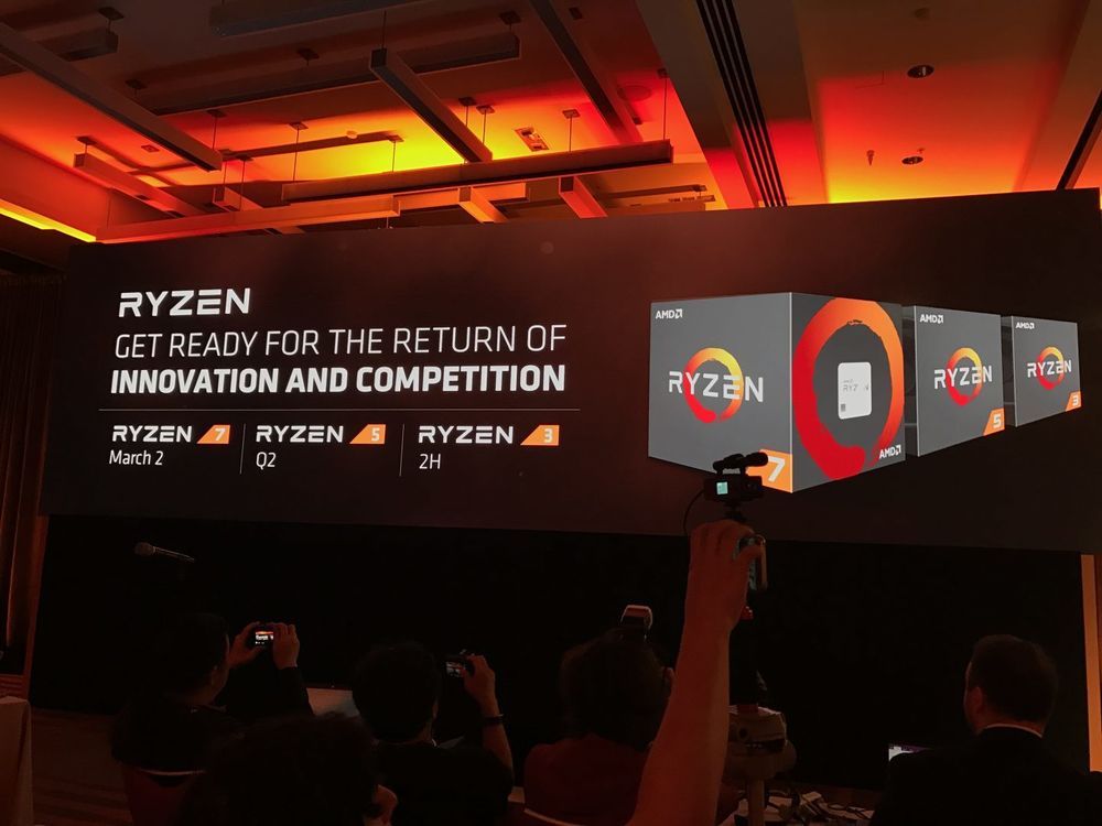 AMD Ryzen 7, Ryzen 5 i Ryzen 3