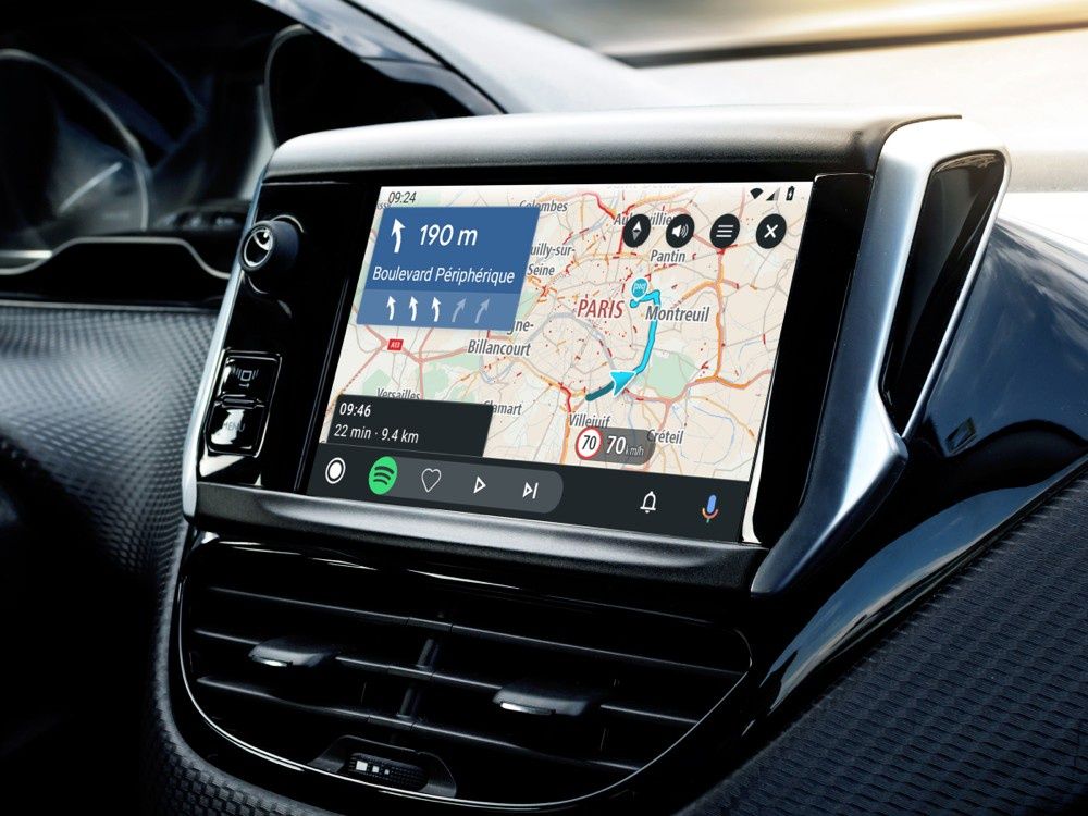 TomTom GO Navigation w Android Auto