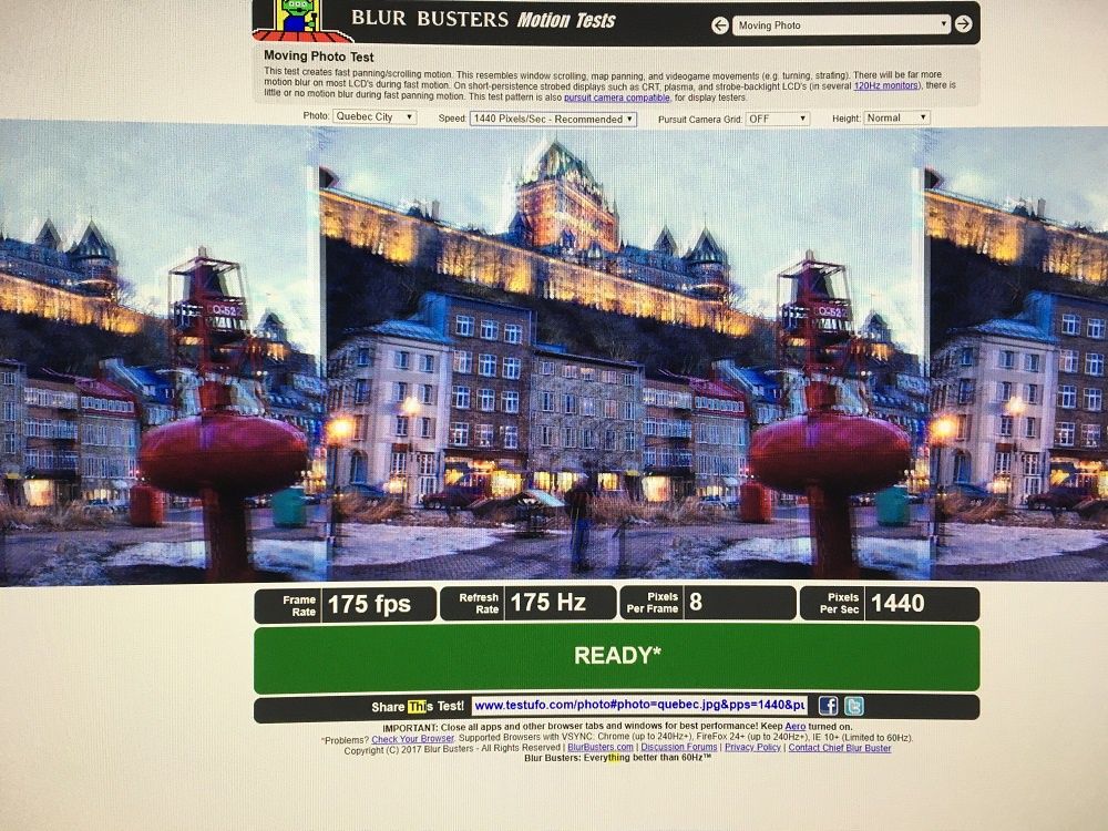 LG 38GL950G - testy matrycy