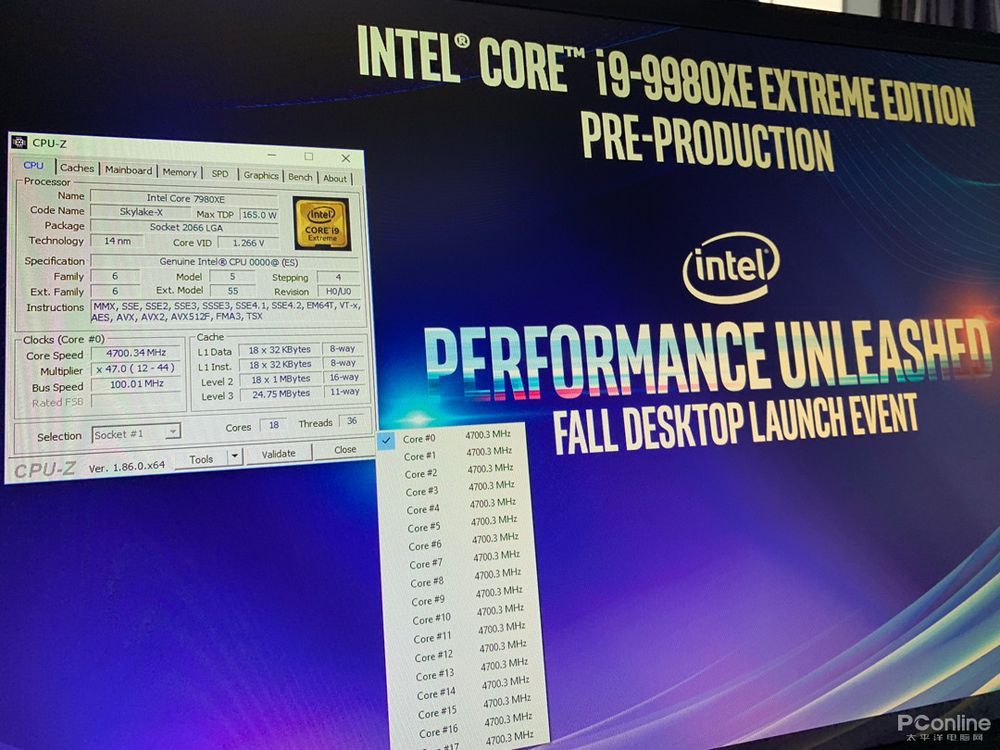 Intel Core i9-9980XE - podkręcanie