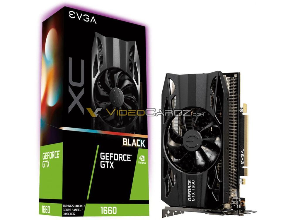 EVGA GeForce GTX 1660 XC Black