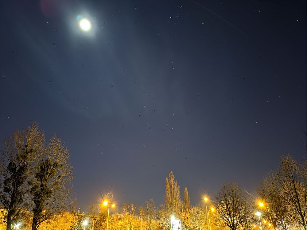 GCAM, tryb astronomiczny