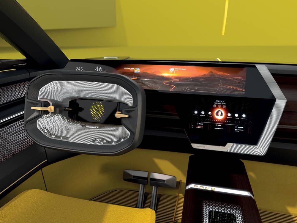 Renault Morphoz kierownica