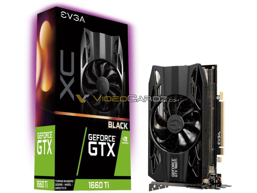 EVGA GeForce GTX 1660 Ti XC Black