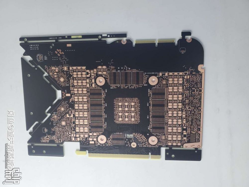Nvidia GeForce RTX 3090 Founderd Edition - płytka drukowana PCB