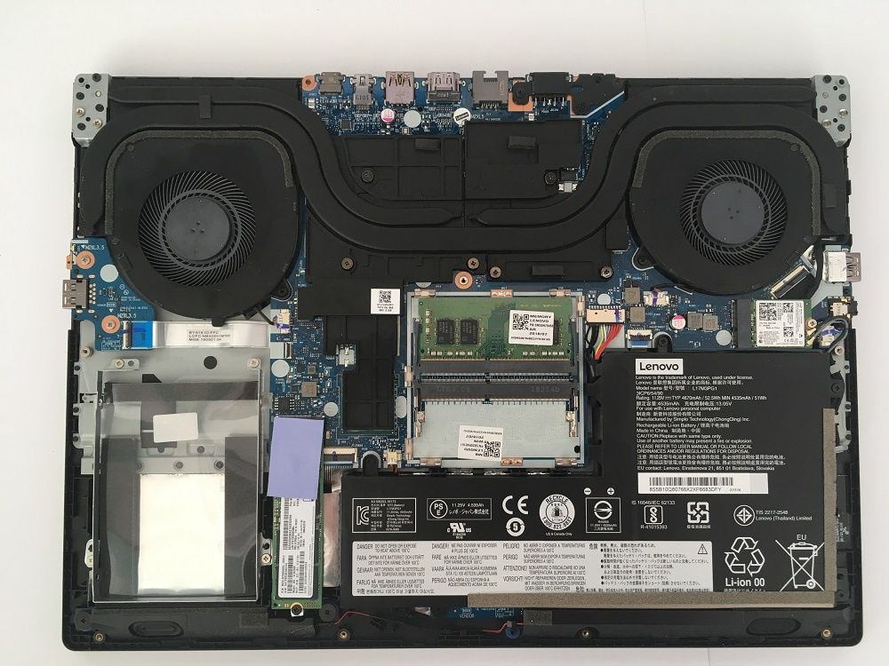 Lenovo Legion Y530 - Podzespoły