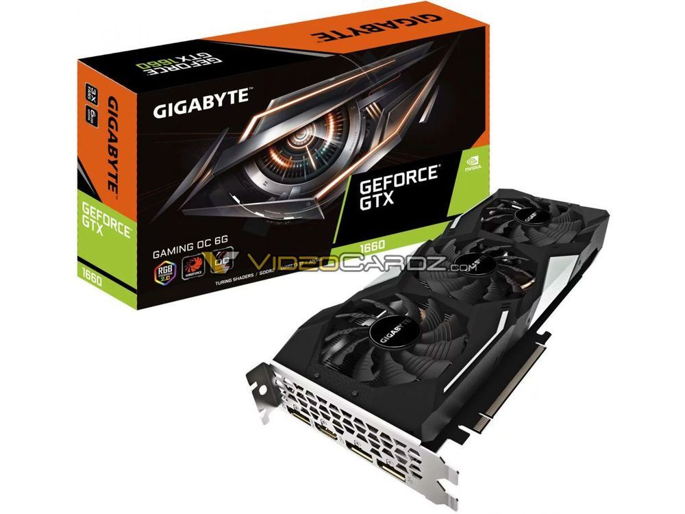Gigabyte GeForce GTX 1660 Gaming OC 6G