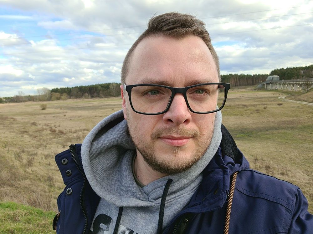 zdjęcie z aparatu przedniego