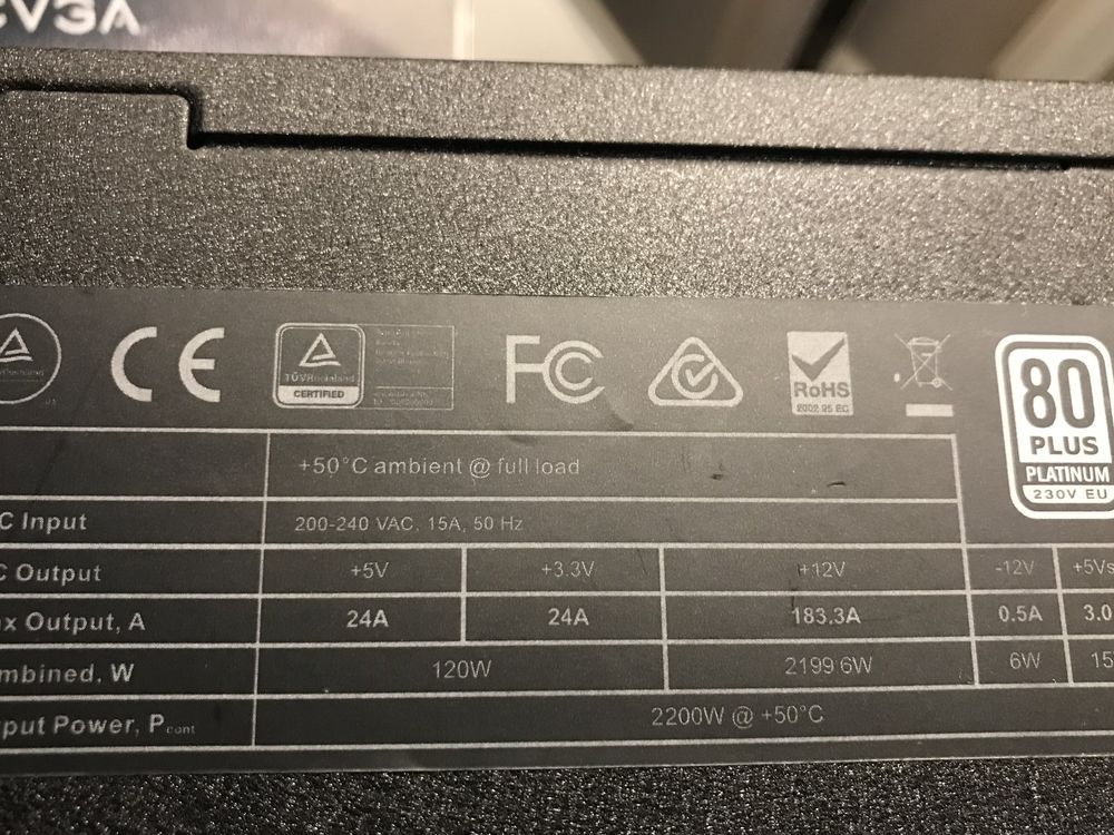 EVGA SuperNOVA 2200 P2