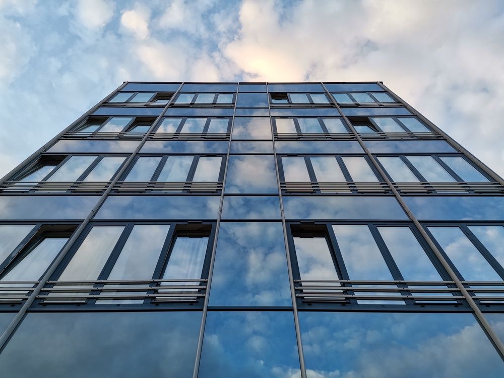 Huawei P40 Lite przykład niebo