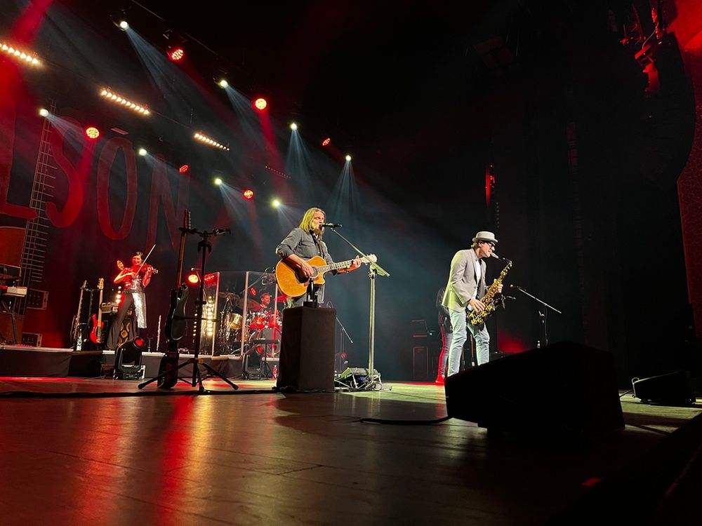 Ray Willson na scenie CKK Jordanki