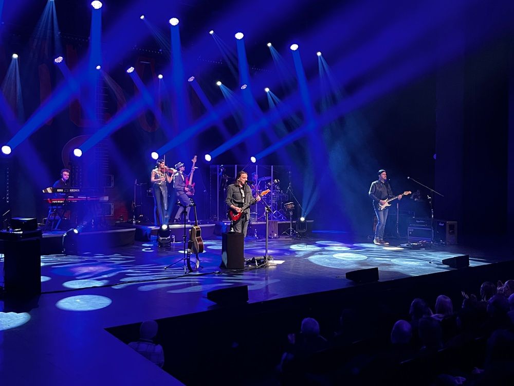 Ray Willson na scenie CKK Jordanki