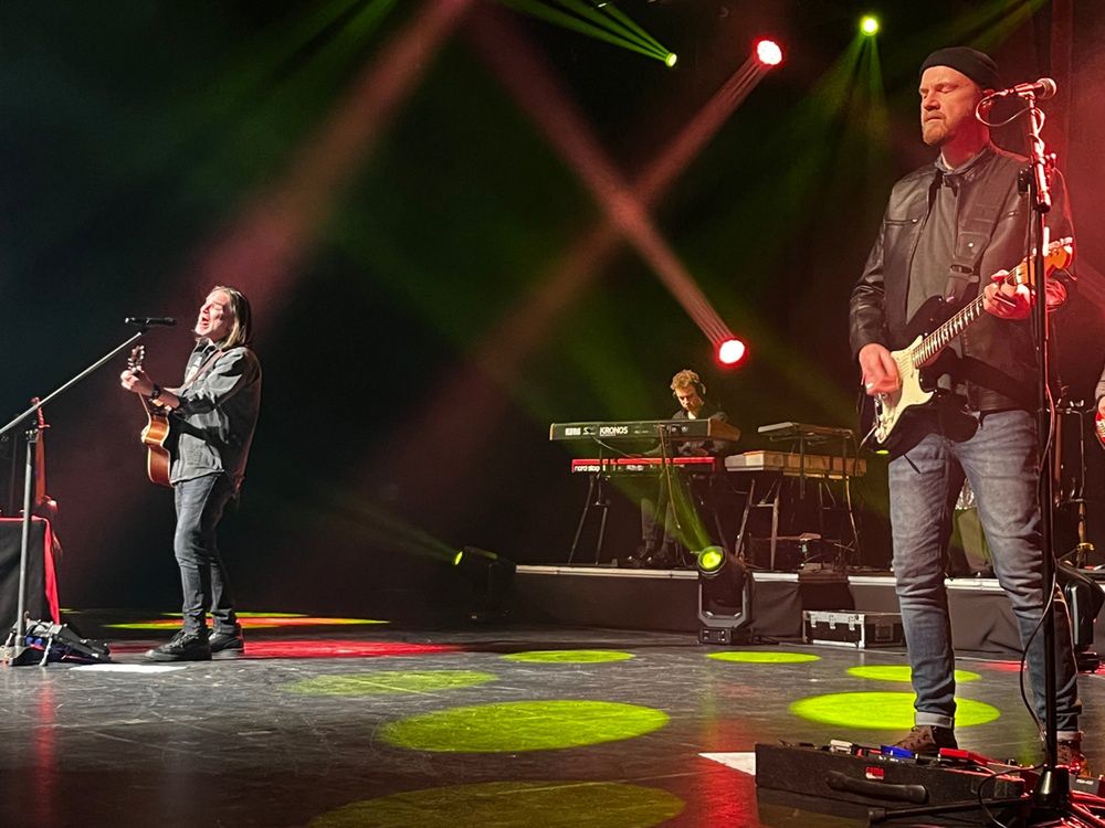 Ray Willson na scenie CKK Jordanki