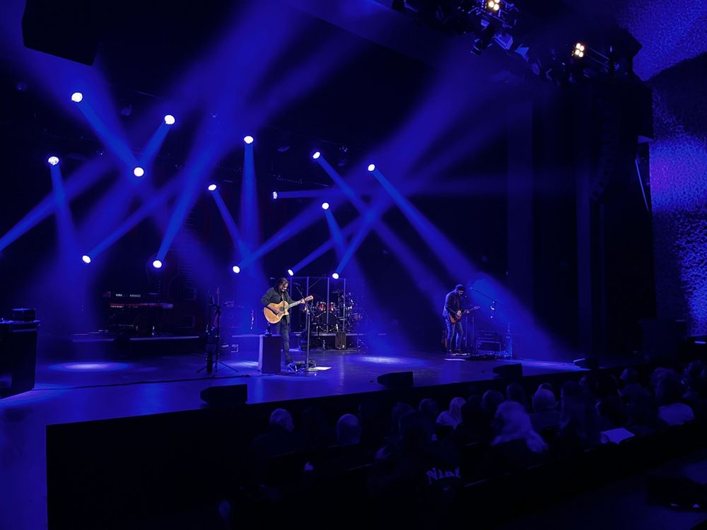 Ray Willson na scenie CKK Jordanki