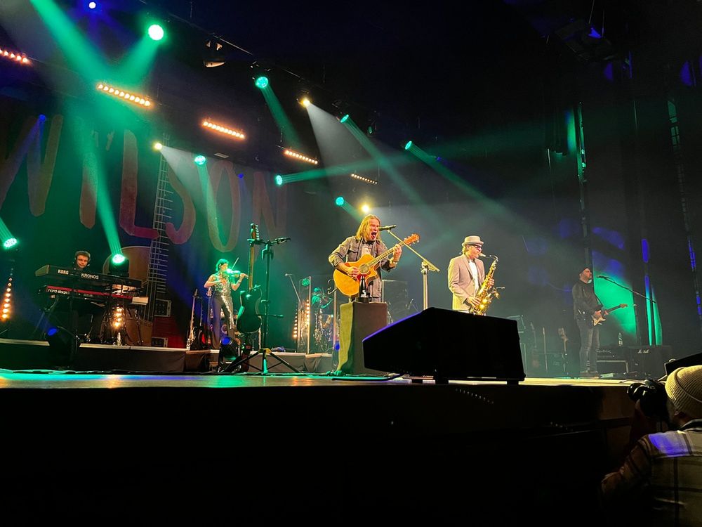 Ray Willson na scenie CKK Jordanki