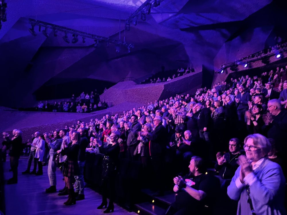 Ray Willson na scenie CKK Jordanki