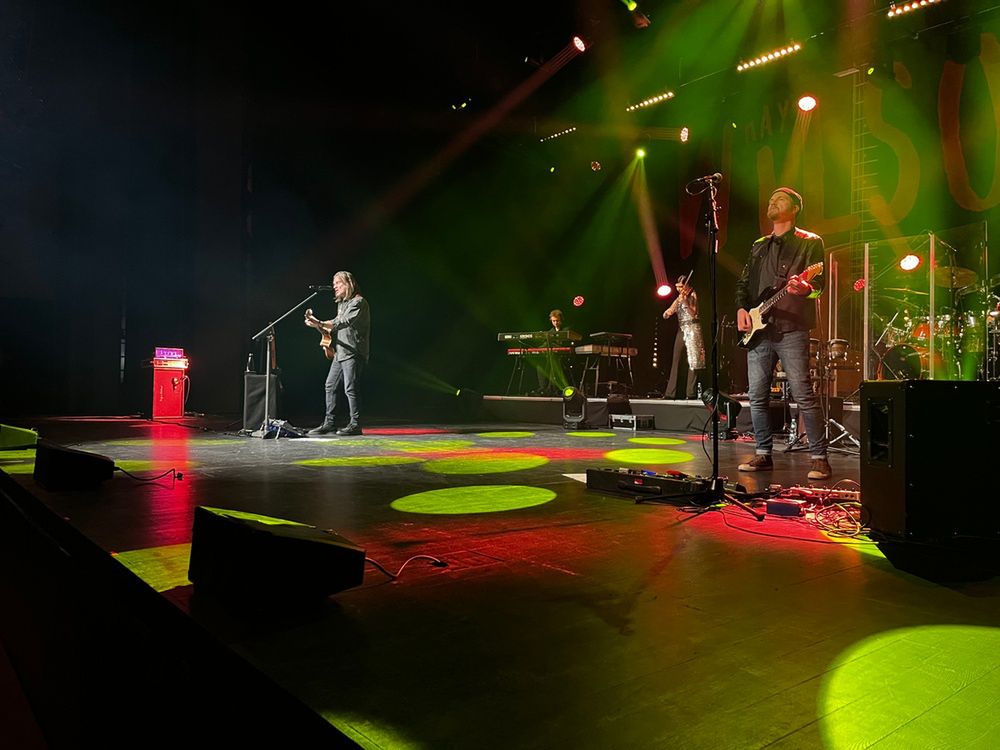 Ray Willson na scenie CKK Jordanki