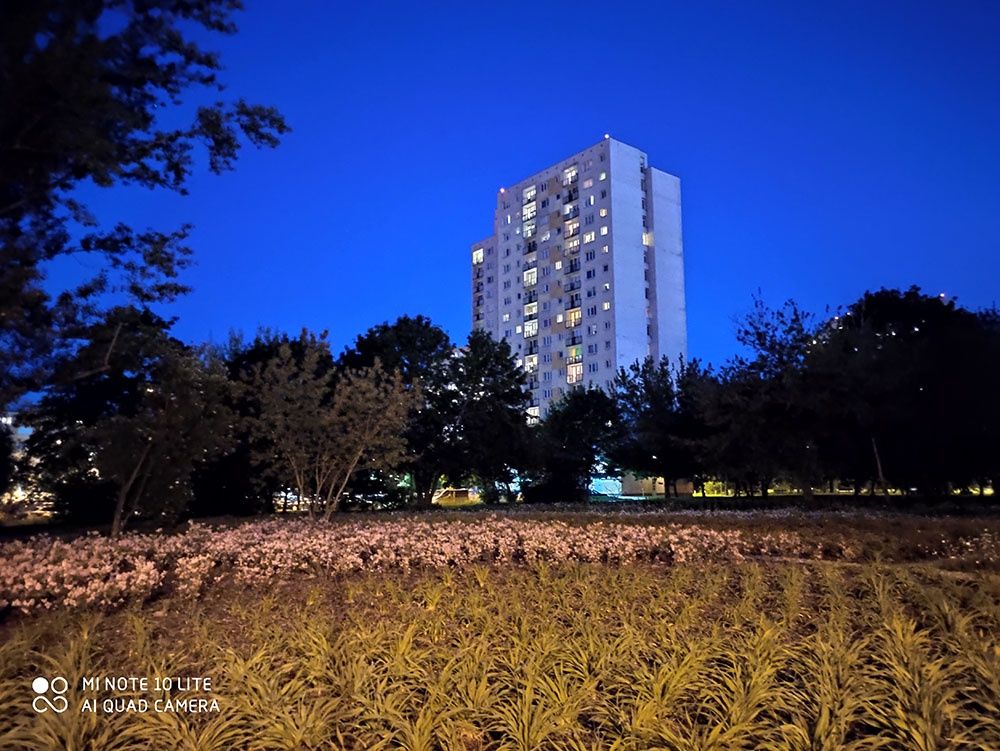 Xiaomi Mi Note 10 Lite - tryb nocny