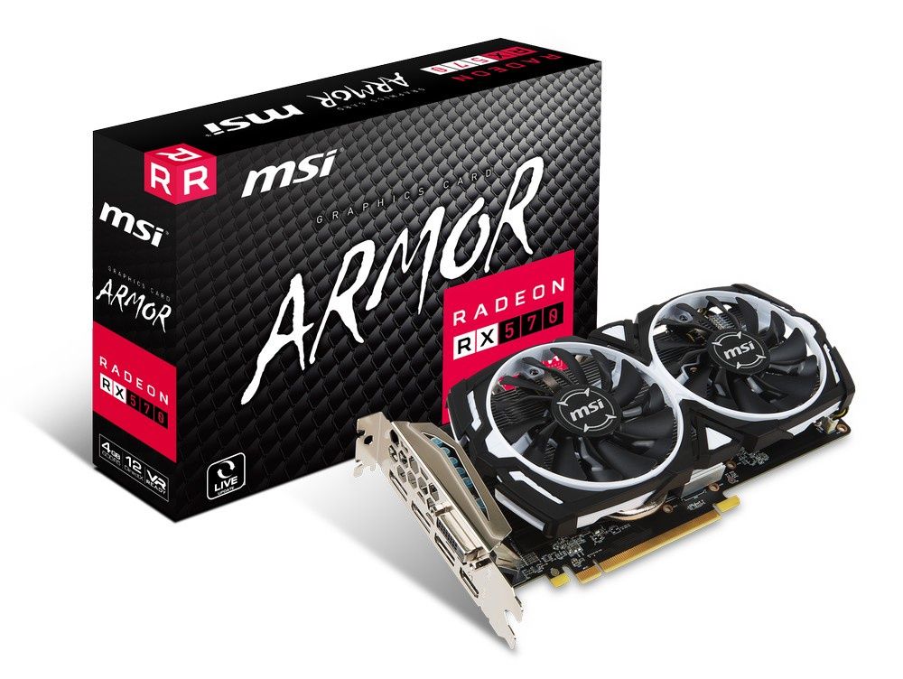 MSI Raden RX 570 Armor 4G