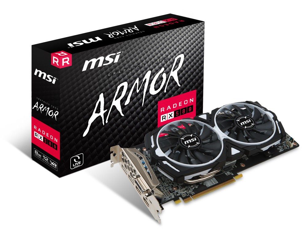 MSI Radeon RX 580 Armor 8G