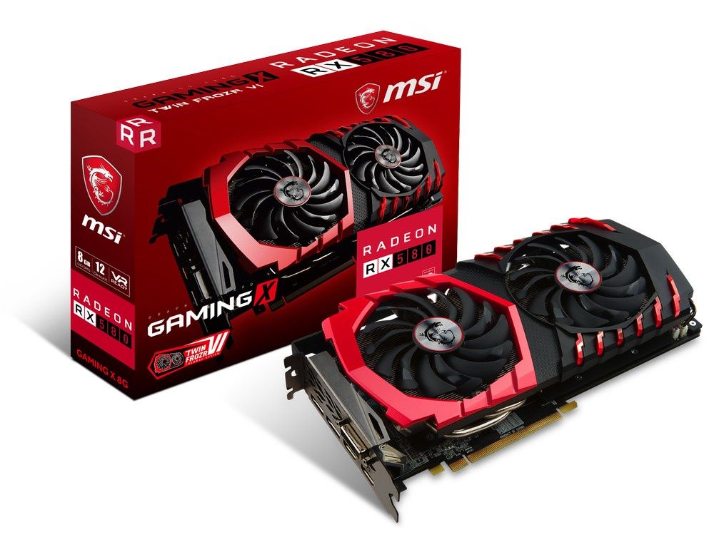 MSI Radeon RX 580 Gaming X 8G