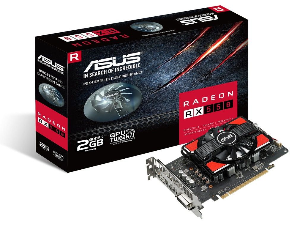 ASUS Radeon RX 550 4G