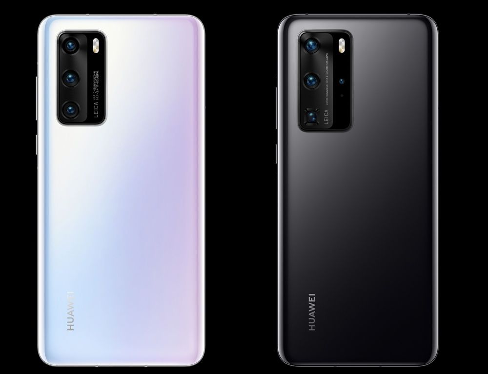 Huawei P40 i P40 Pro tył