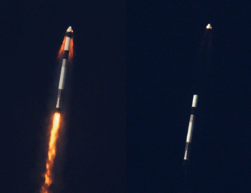 Test awaryjny SpaceX