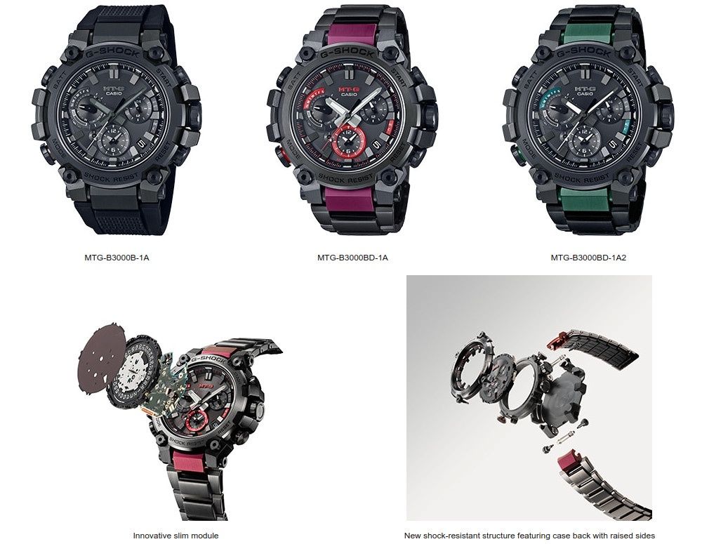 Casio G-Shock MTG-B3000 zegarek